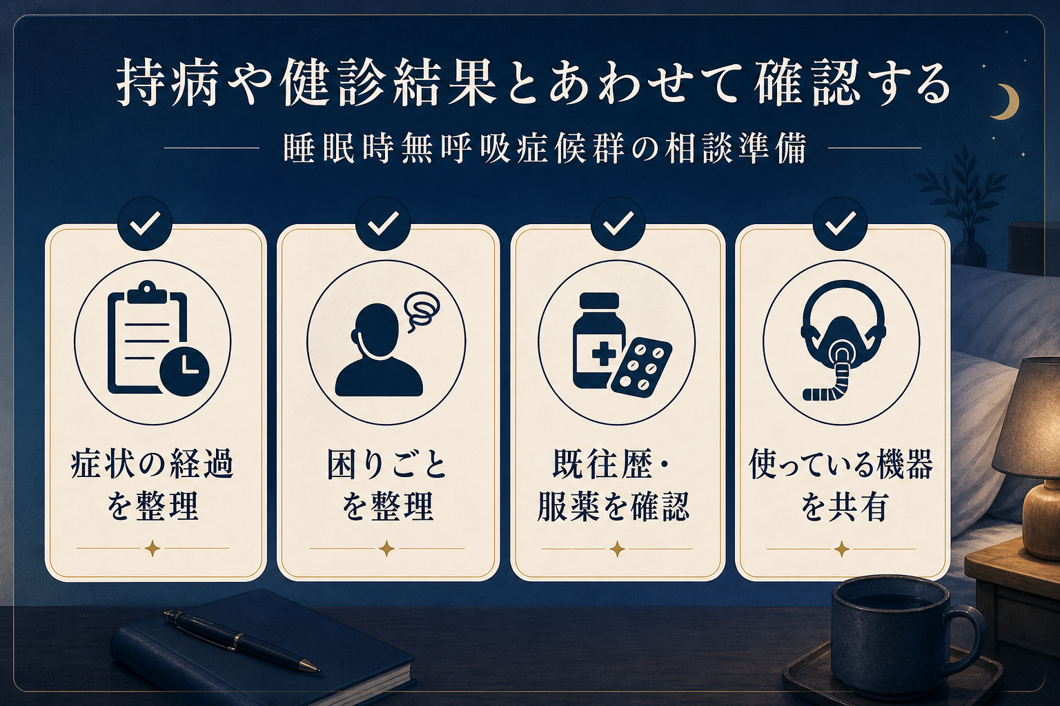 相談時に伝える内容を整理した本文図