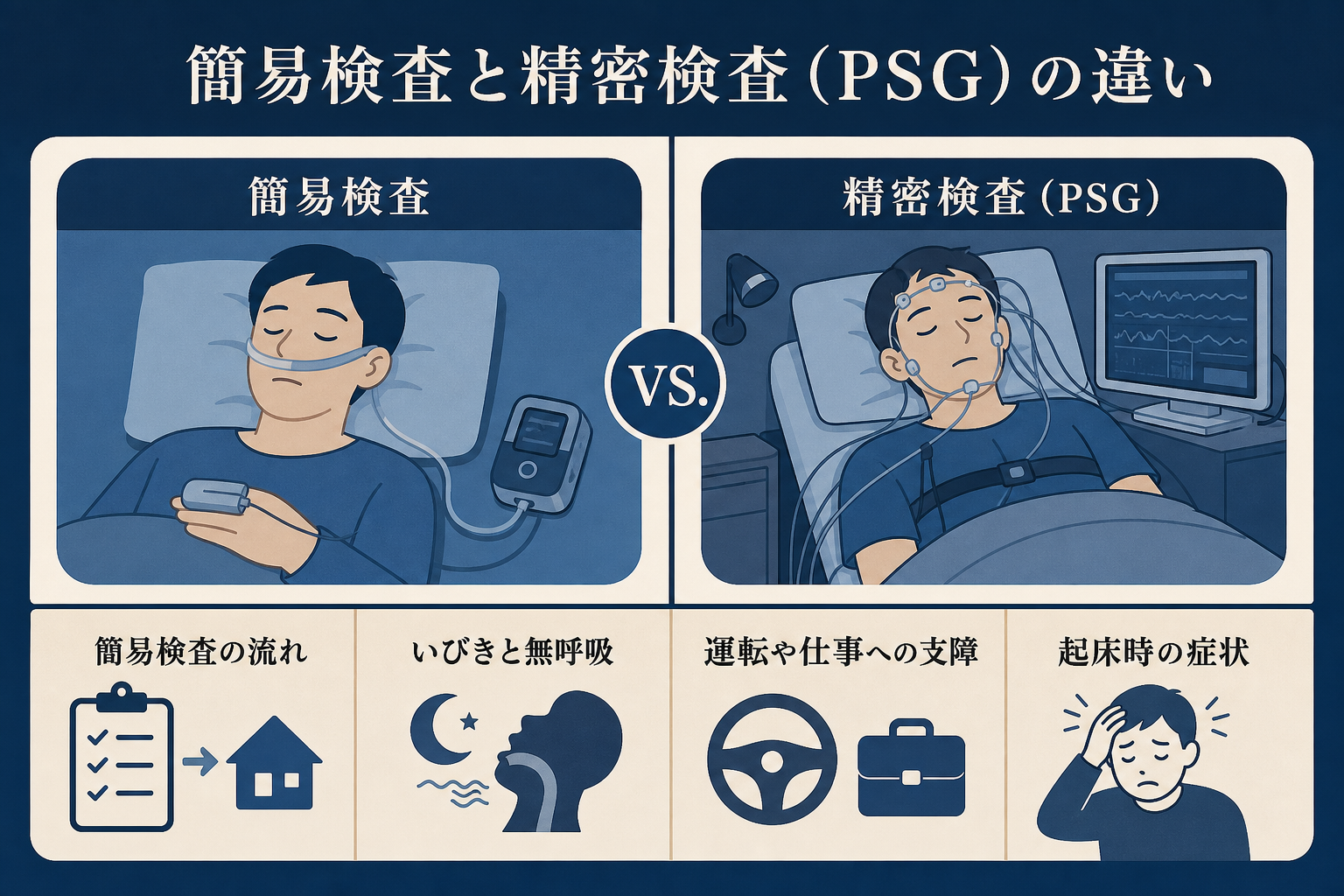 観察・記録ポイントを整理した本文図